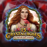 15 CRYSTAL ROSES A TALE OF LOVE